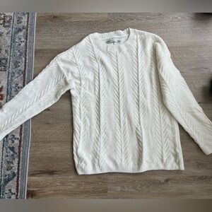 Cream sweater